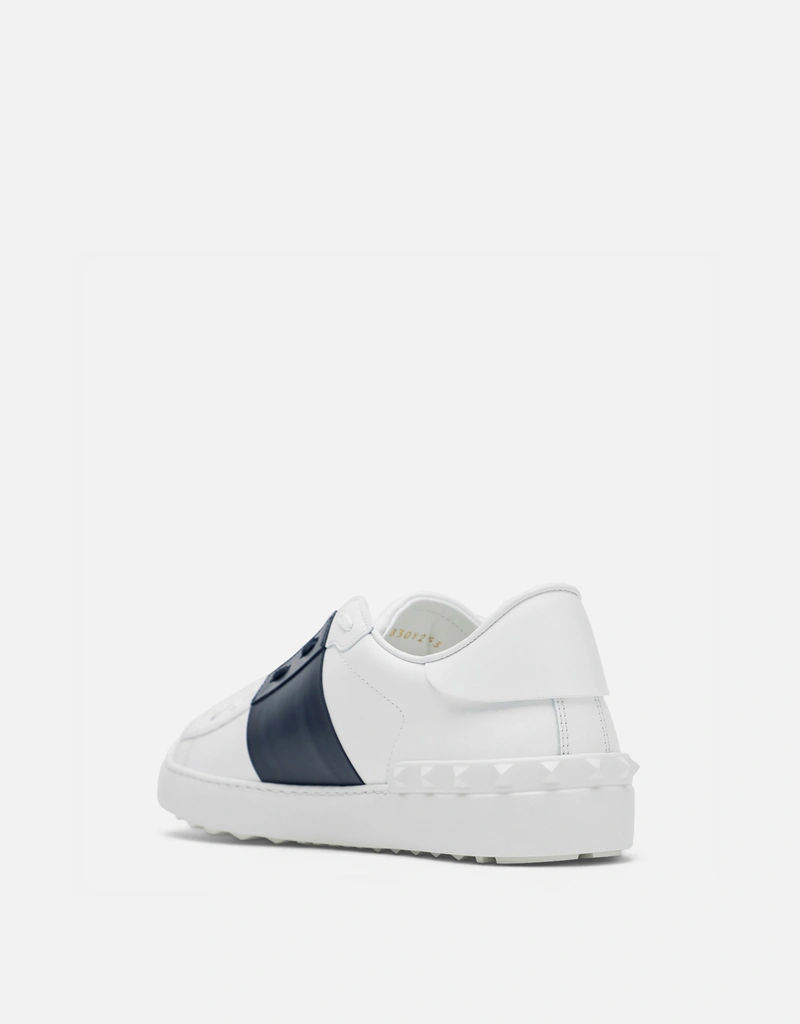Valentino Garavani メンズカーフスキンオープンスニーカー () IFCHIC.COM