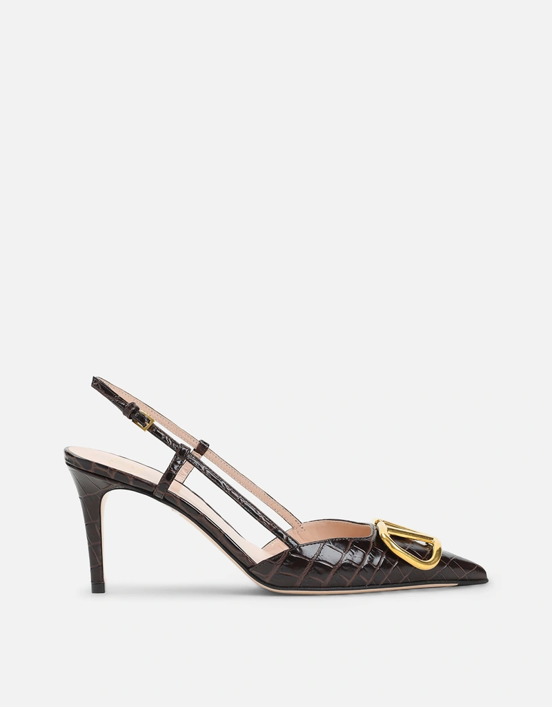 Valentino Garavani Vlogoシグネチャー プリントカーフスキン 80mm