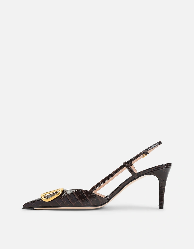 Valentino Garavani Vlogoシグネチャー プリントカーフスキン 80mm