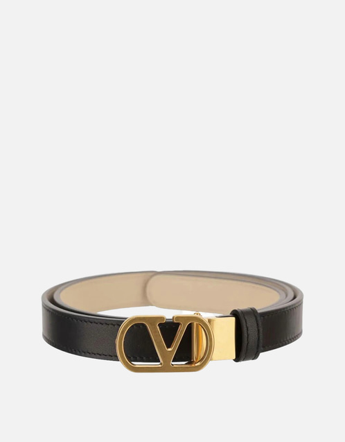 Valentino Garavani リバーシブル Vlogo シグネチャー レザーベルト