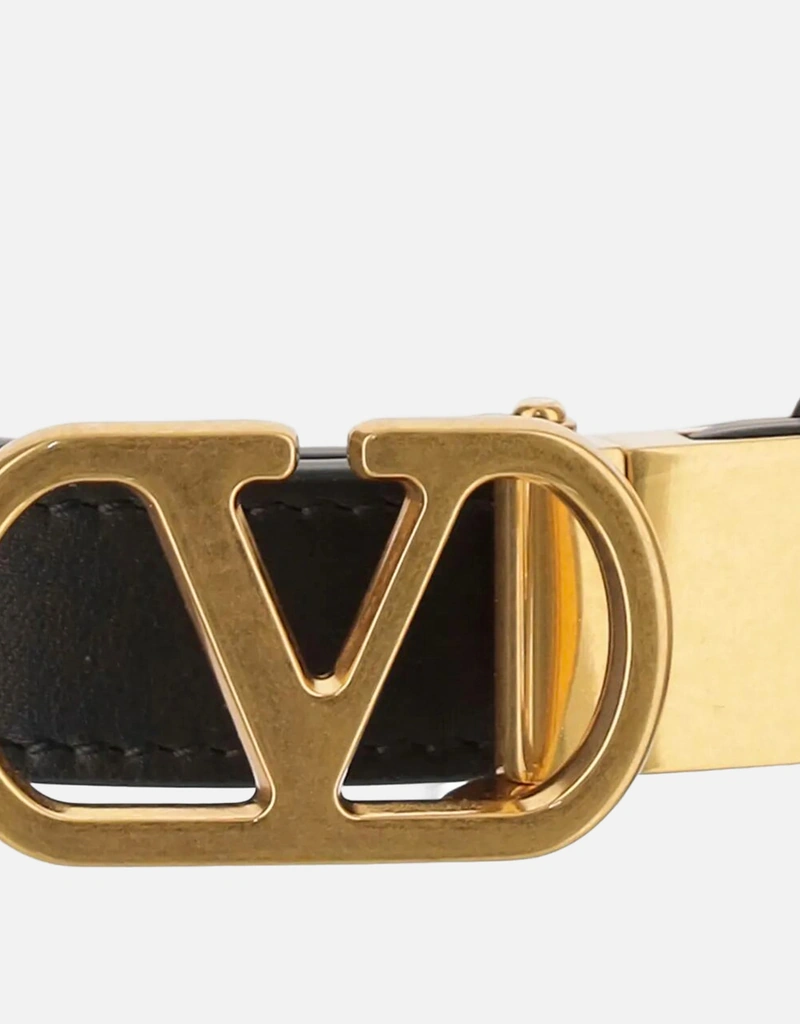 Valentino Garavani リバーシブル Vlogo シグネチャー レザーベルト