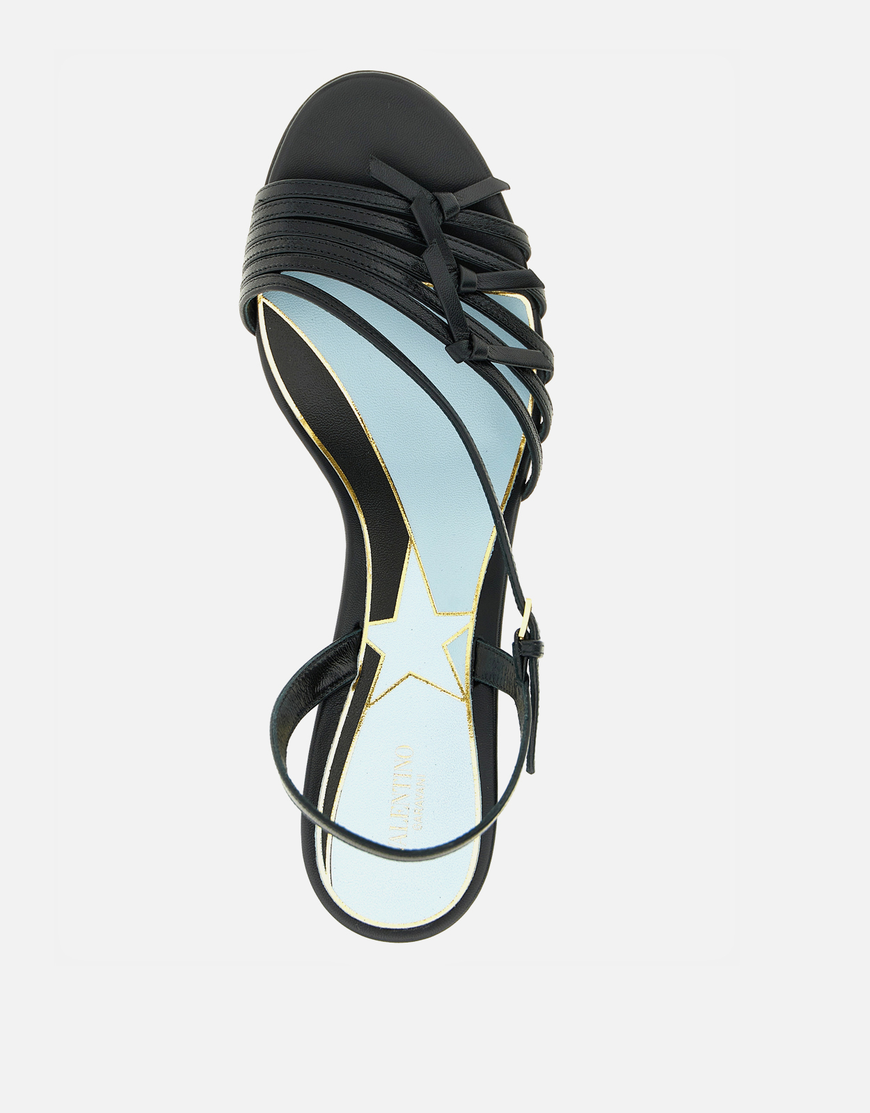 Valentino Garavani ノディーネカーフレザースター柄サンダル