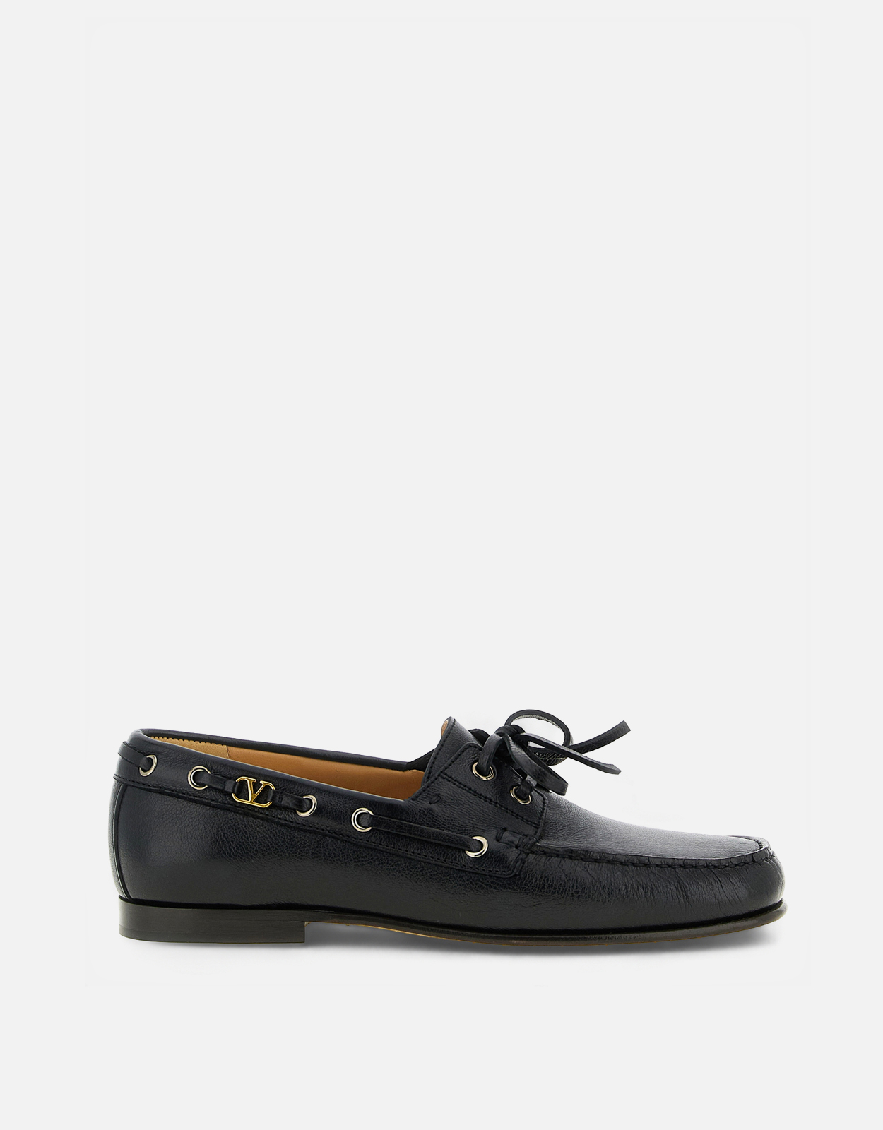 Valentino Garavani Men's Palm Avenue Buffalo Leather VLogo
