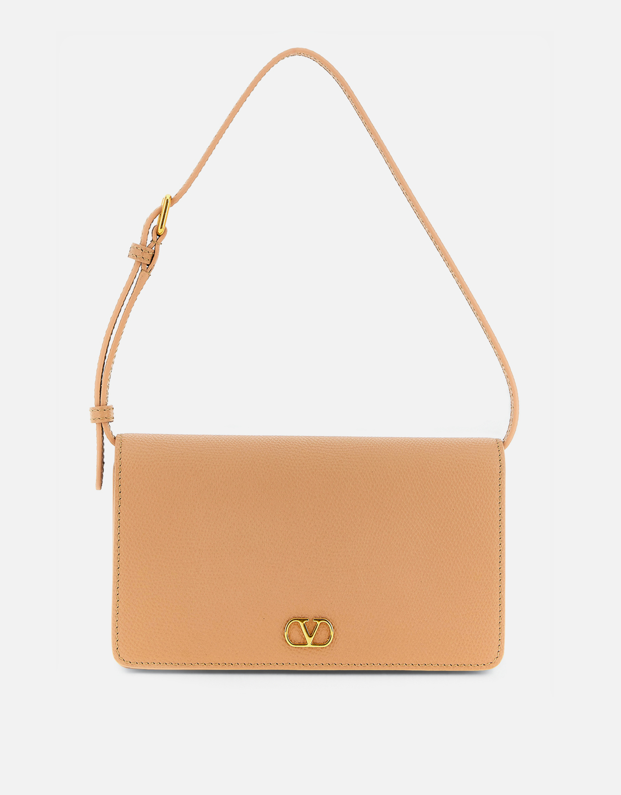 VALENTINO GARAVANIバッグ 外袋付き Valentino Garavani VLogo Signature 20cm グレイニー カーフレザー