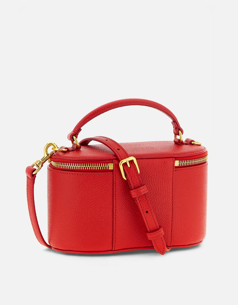 Valentino Garavani Vlogo Signature グレイニーカーフスキン ミニ