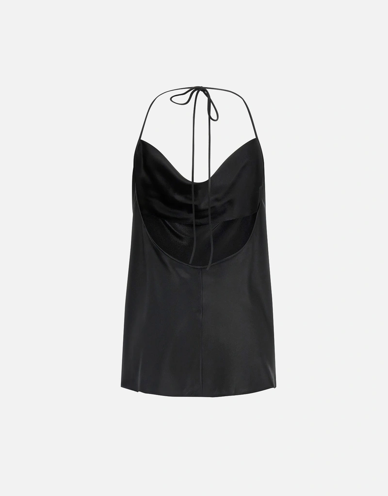 VALENTINO　シルク　セットアップ Valentino Garavani シルクアメリカンスタイルネックトップ (すべての