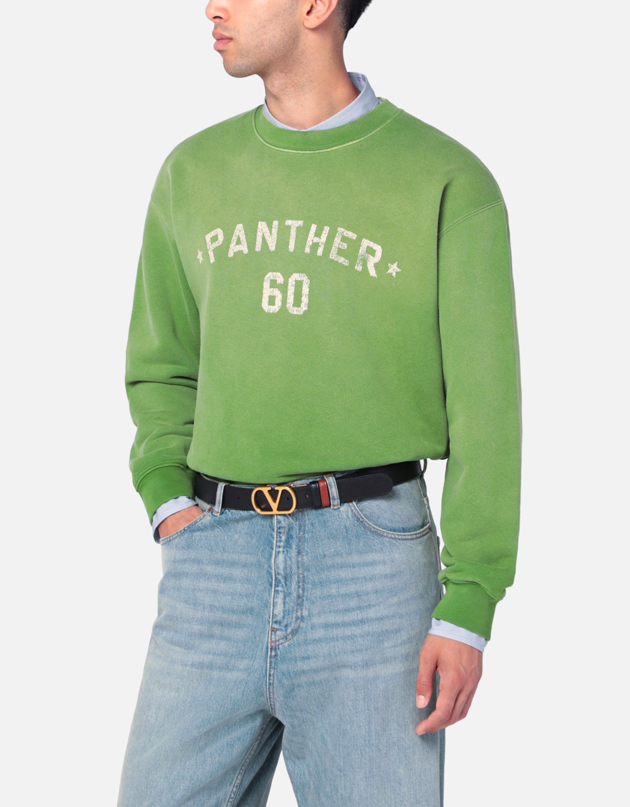 Valentino Garavani メンズコットンスウェットシャツChez Valentino