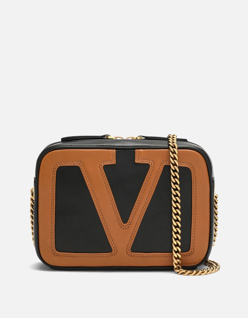 Valentino Garavani レザーチェーンベルトバッグ (すべての新品