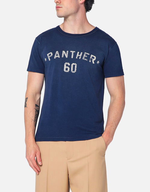 Valentino Garavani メンズブルーコットンTシャツ (シャツ) IFCHIC.COM