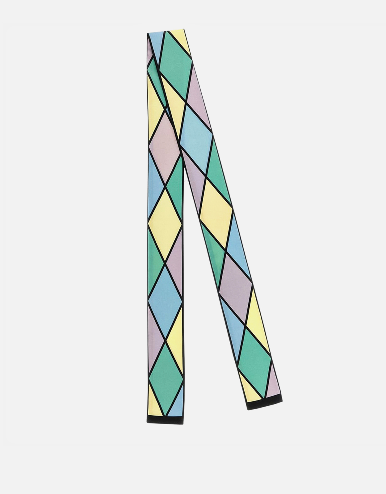 VALENTINO Valentino Garavani Rhombelle Multicolored Silk Scarf　ヴァレンティノ ガラヴァーニ ロンベル マルチカラー シルク スカーフ