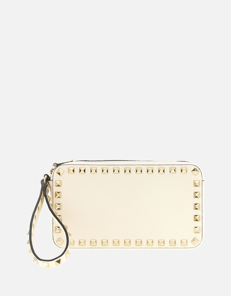 Valentino Garavani 'Rockstud'クラッチバッグ () IFCHIC.COM