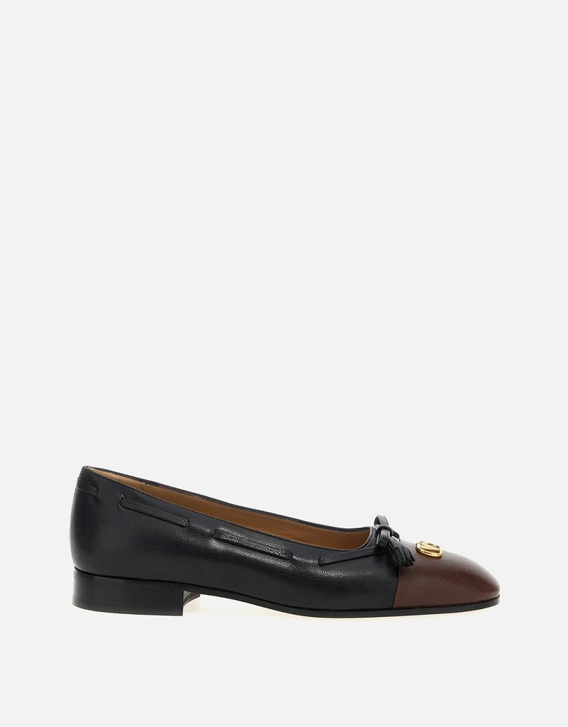 Valentino Garavani メンズ バレット・デュ・ロワ ツートン キッド