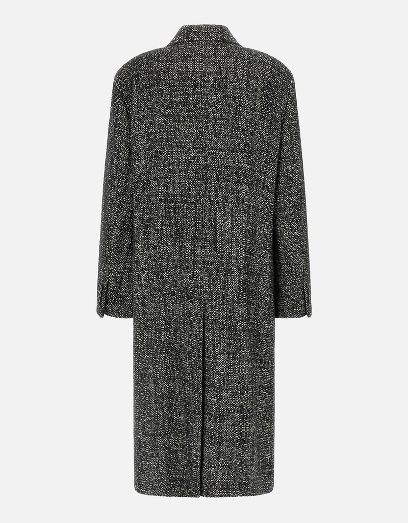 Dolce & Gabbana メンズブークレウールカシミヤダブルブレストロング