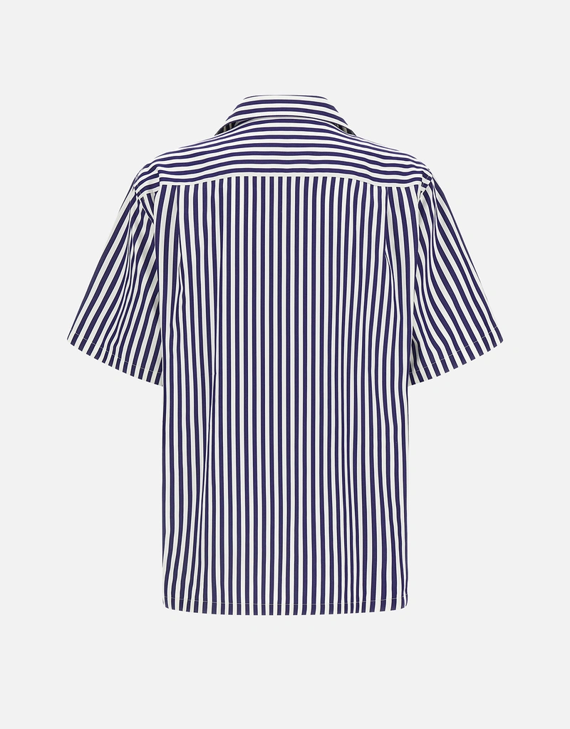 Dolce & Gabbana Men's Striped Cotton Silk Blend Shirt (All New In