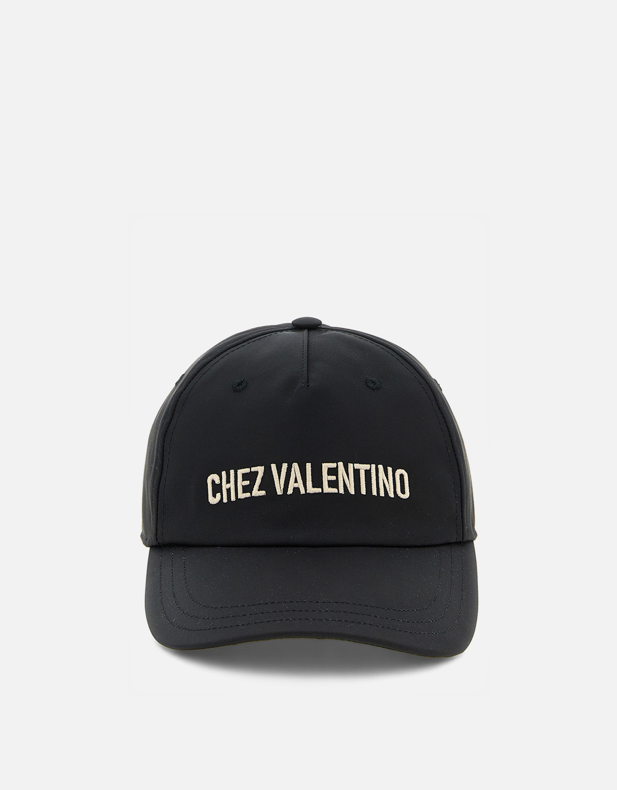 Valentino Garavani メンズテクニカルファブリック刺繍キャップ