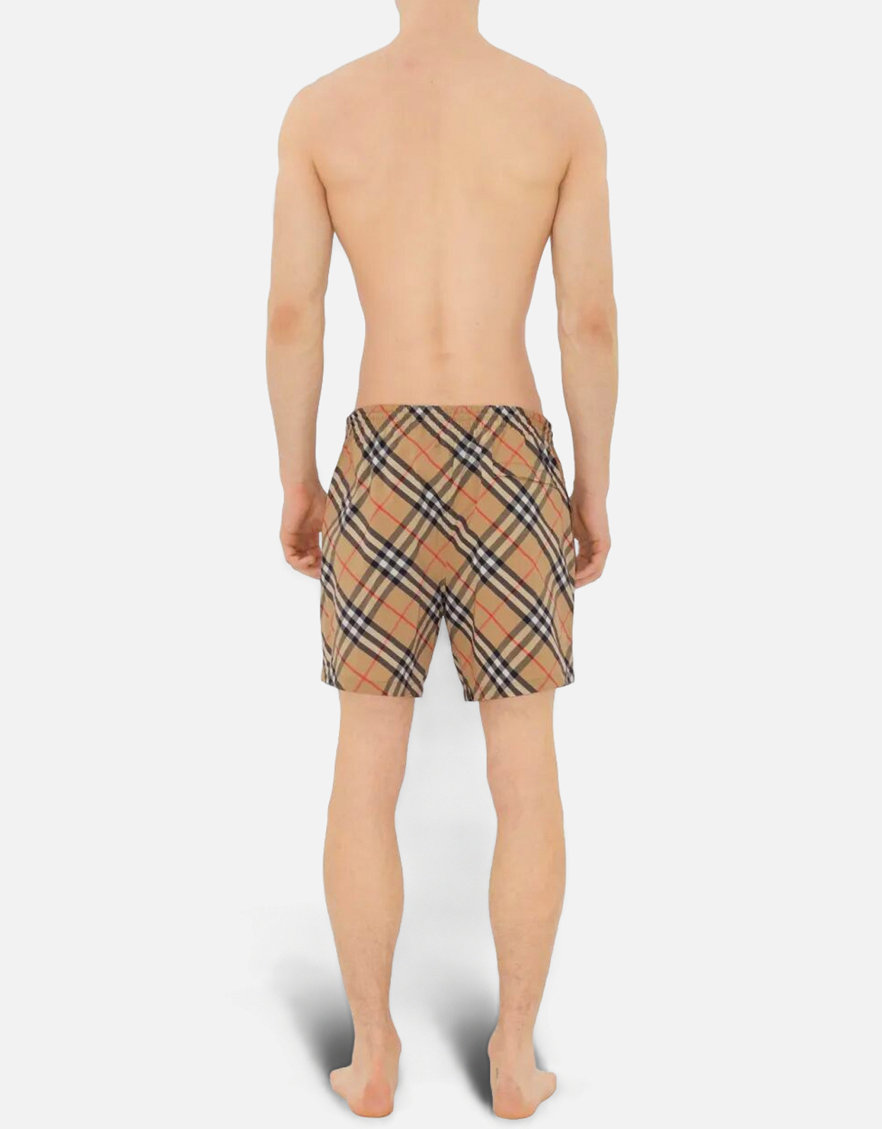 Burberry メンズチェック柄スイムショーツ (すべての新品) IFCHIC.COM