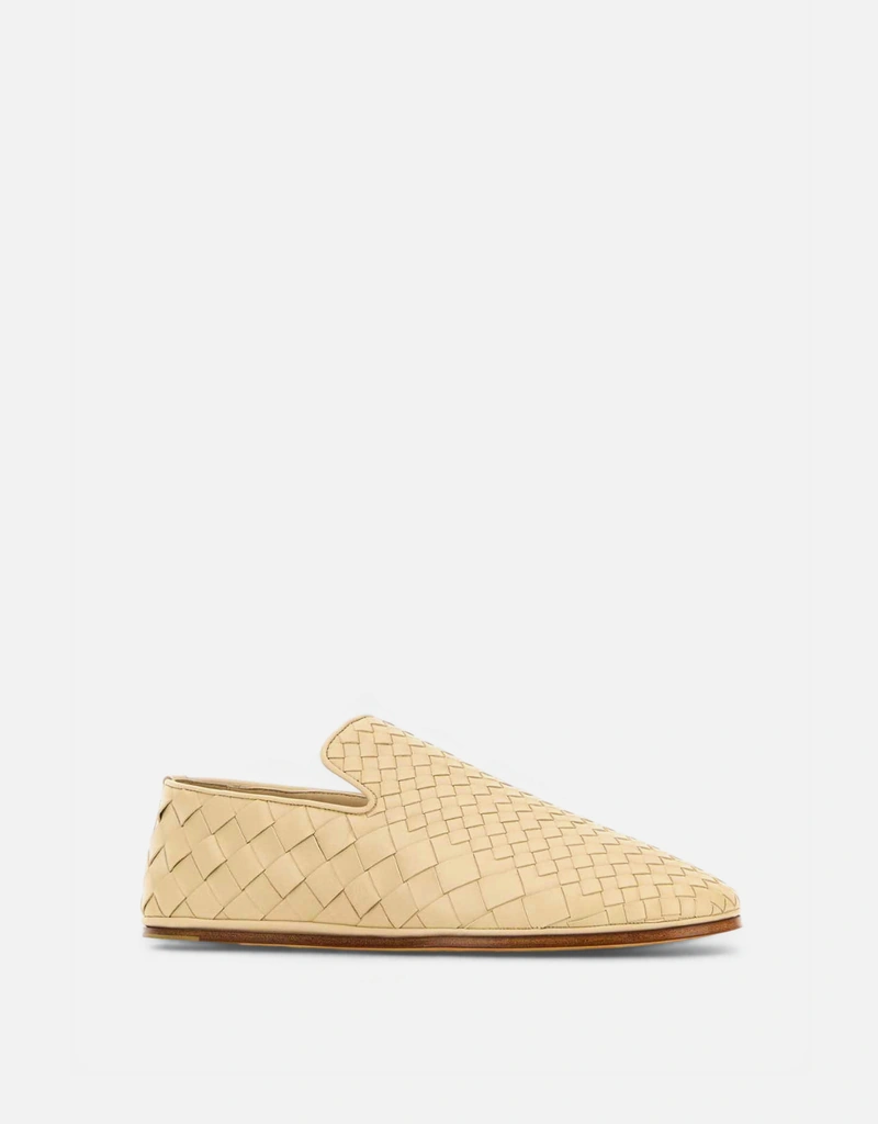 Bottega Veneta メンズ サンド ナッパレザー イントレチャート