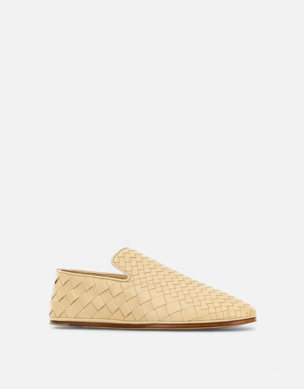 Bottega Veneta メンズ サンド ナッパレザー イントレチャート
