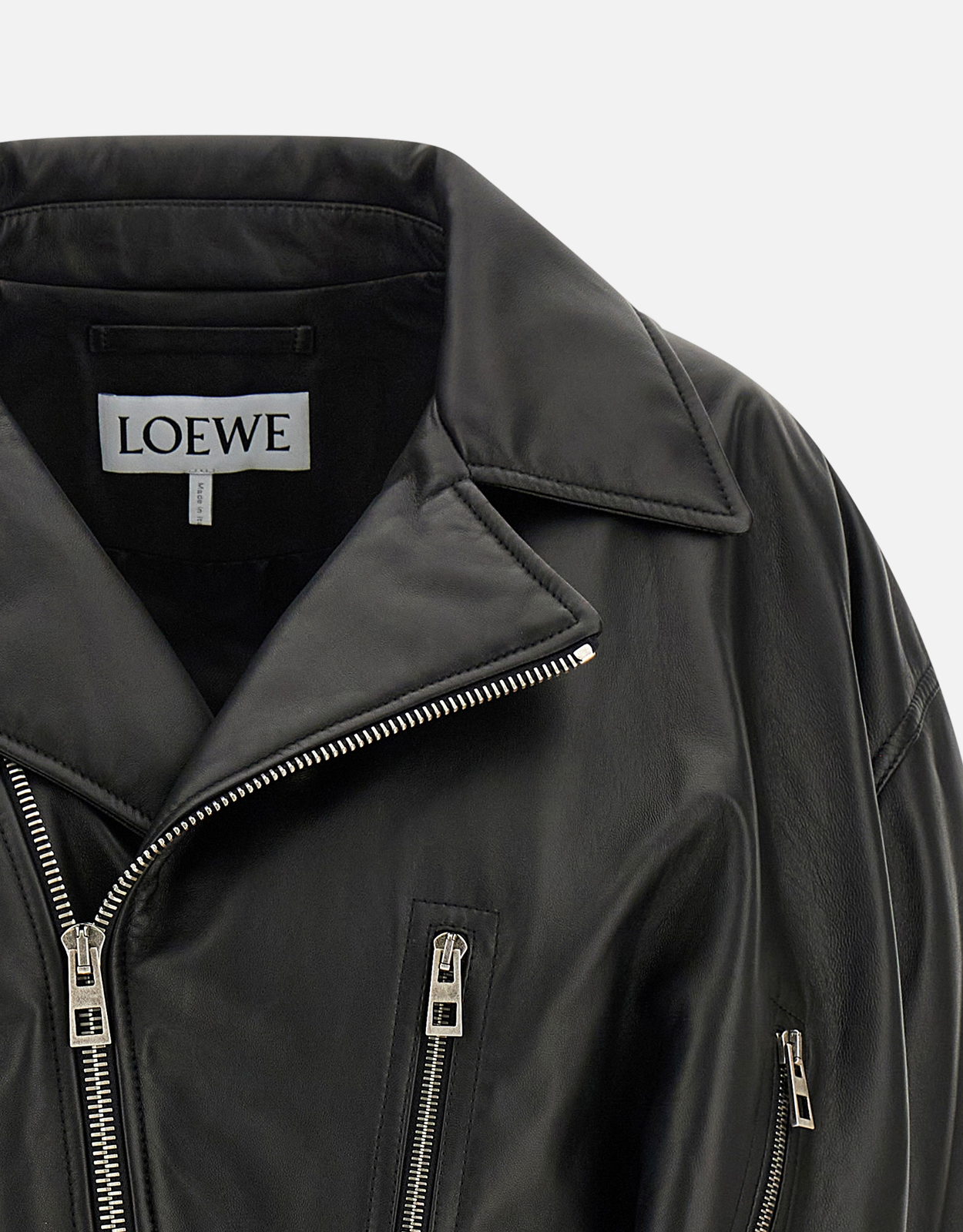 Loewe ナッパラムスキンバイカージャケット (すべての新品) IFCHIC.COM