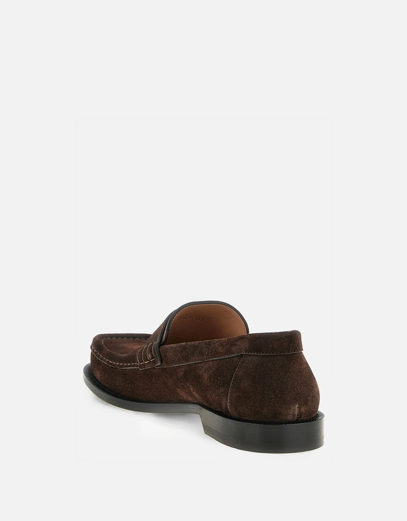 Loewe メンズ カンポ スエードカーフスキン ローファー () IFCHIC.COM