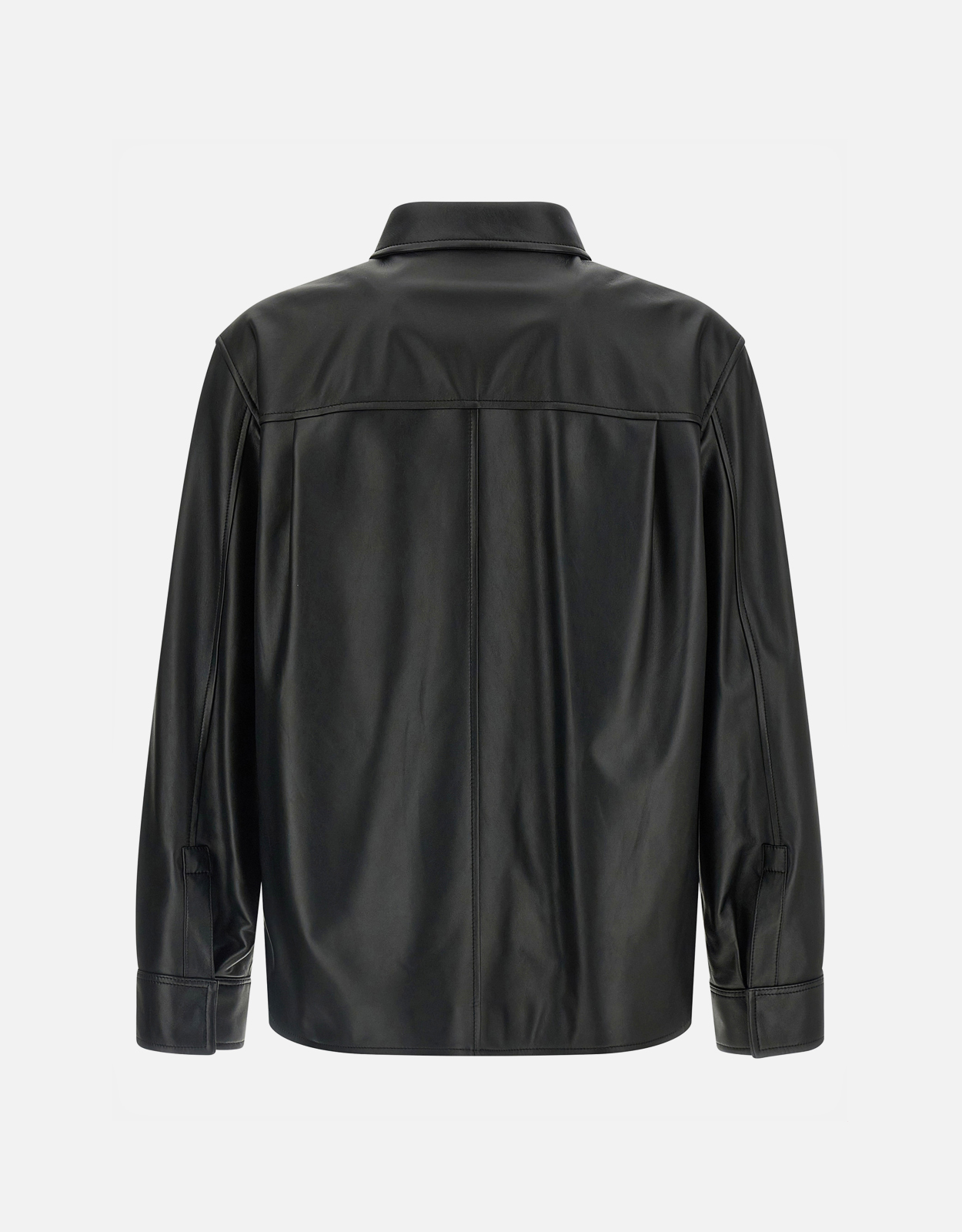 ロエベ　レザーオーバーシャツ Loewe メンズナッパレザーオーバーシャツ (すべての新品) IFCHIC.COM
