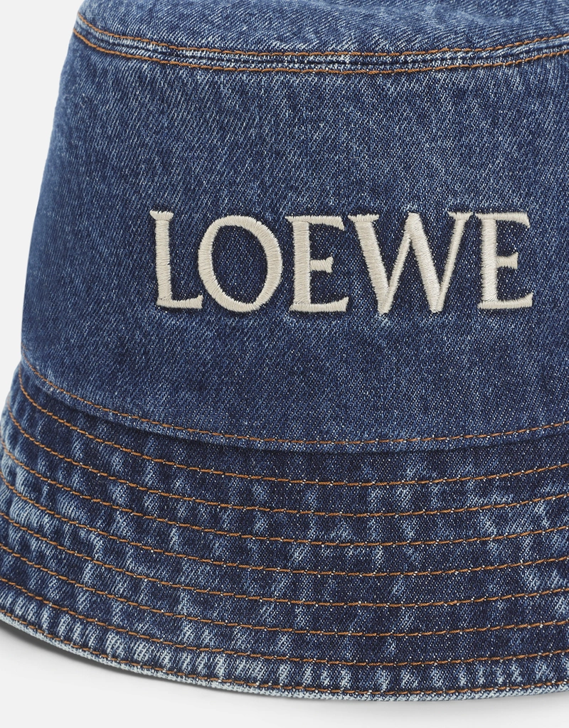 Loewe デニム バケットハット (すべての新品) IFCHIC.COM