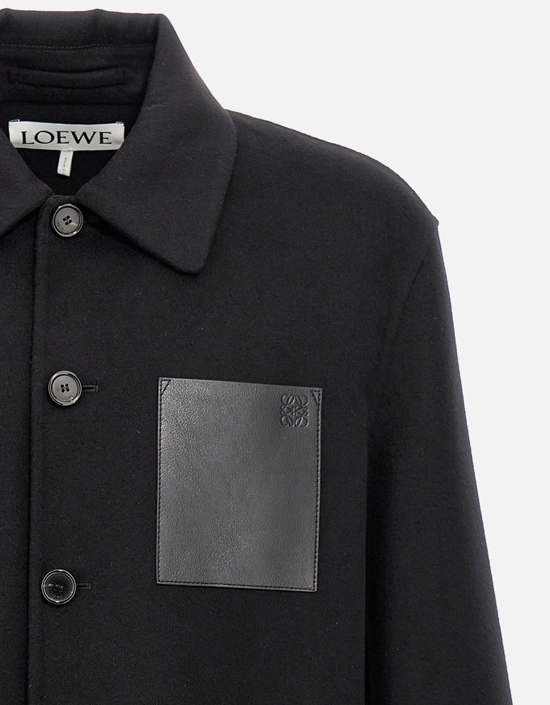 Loewe メンズ ウール カシミア リラックスフィット ワークウェア