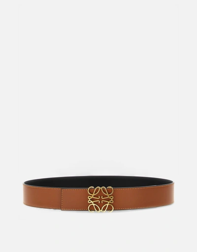 Loewe メンズ リバーシブル カーフレザーベルト 4cm (ベルト) IFCHIC.COM