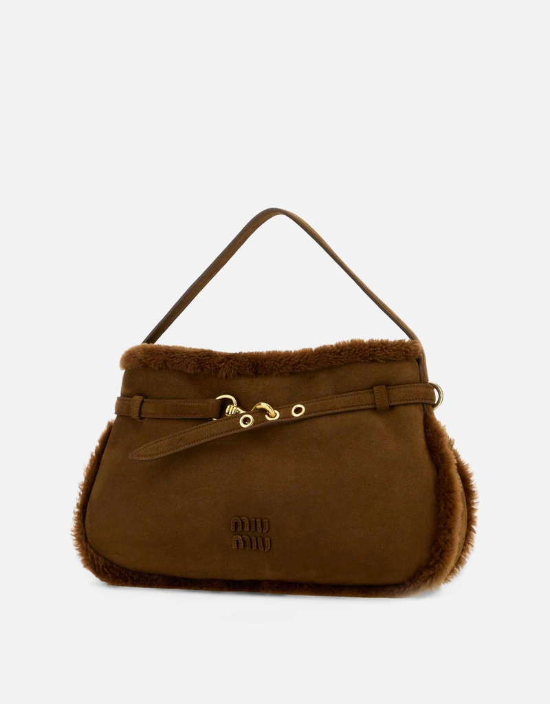 Miu Miu シアリングショルダーバッグ () IFCHIC.COM