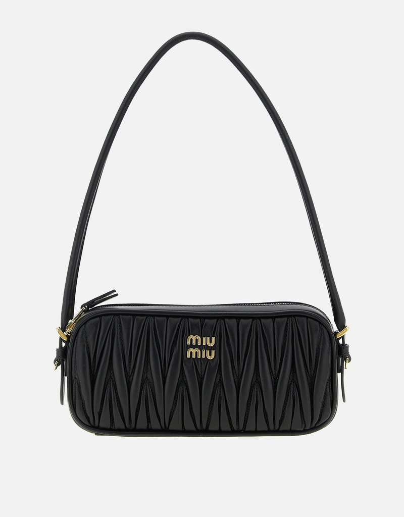 Miu Miu マトラッセナッパレザーポーチ () IFCHIC.COM