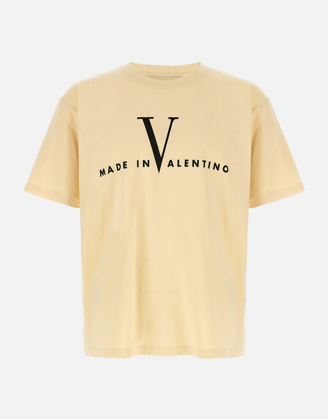 Valentino Garavani メンズコットンMade In ValentinoプリントTシャツ