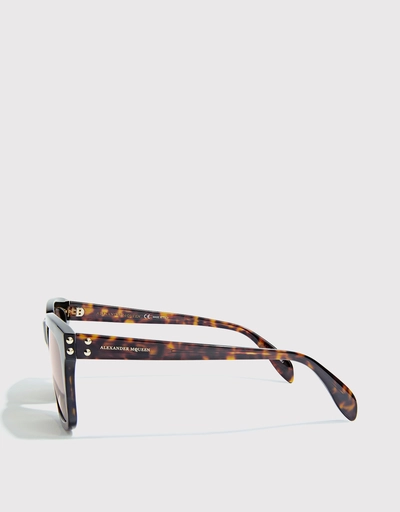玳瑁方框太陽眼鏡