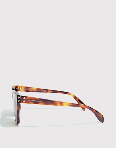 玳瑁方框太陽眼鏡