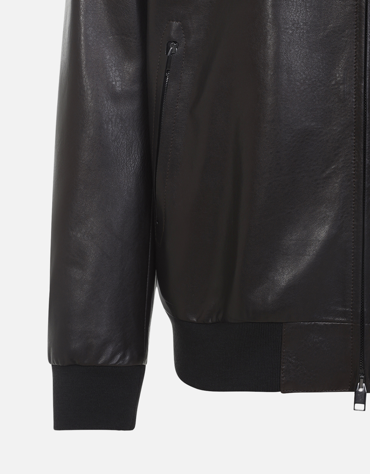 T*5様 brioni レザー×ウール ボンバージャケット ブルゾン Brioni メンズレザーボンバージャケット (すべての新品) IFCHIC.COM