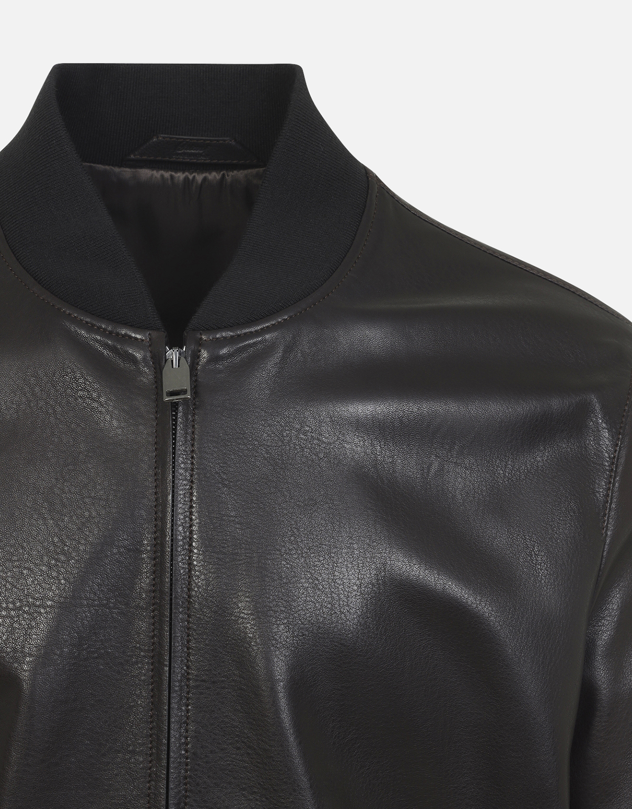T*5様 brioni レザー×ウール ボンバージャケット ブルゾン Brioni メンズレザーボンバージャケット (すべての新品) IFCHIC.COM