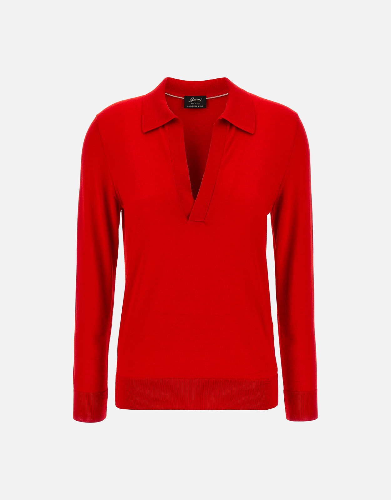 Brioni カシミヤシルクポロシャツ (すべての新品) IFCHIC.COM