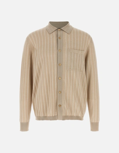 Brioni シルク　半袖シャツ ベージュ　S Brioni カジュアルシャツ | シャツ 新作・セール | IFCHIC ジャパン