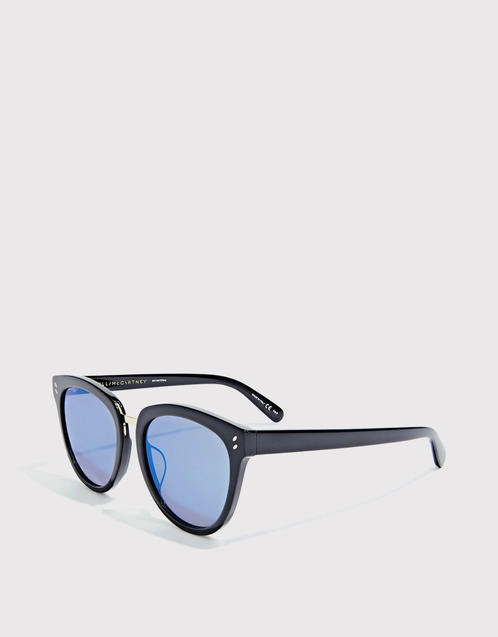 Mirrored Cat-eye Sunglasses