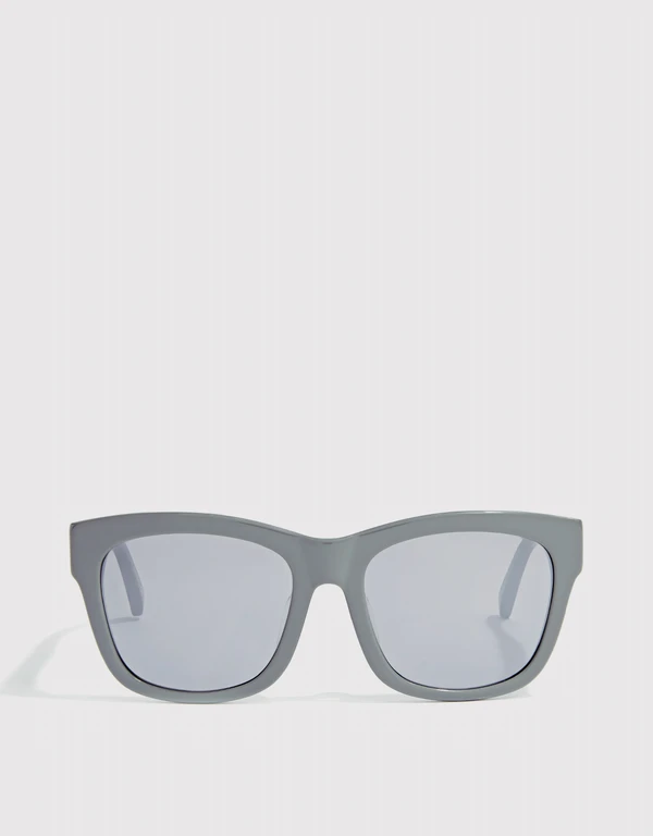 Mirrored Square Sunglasses