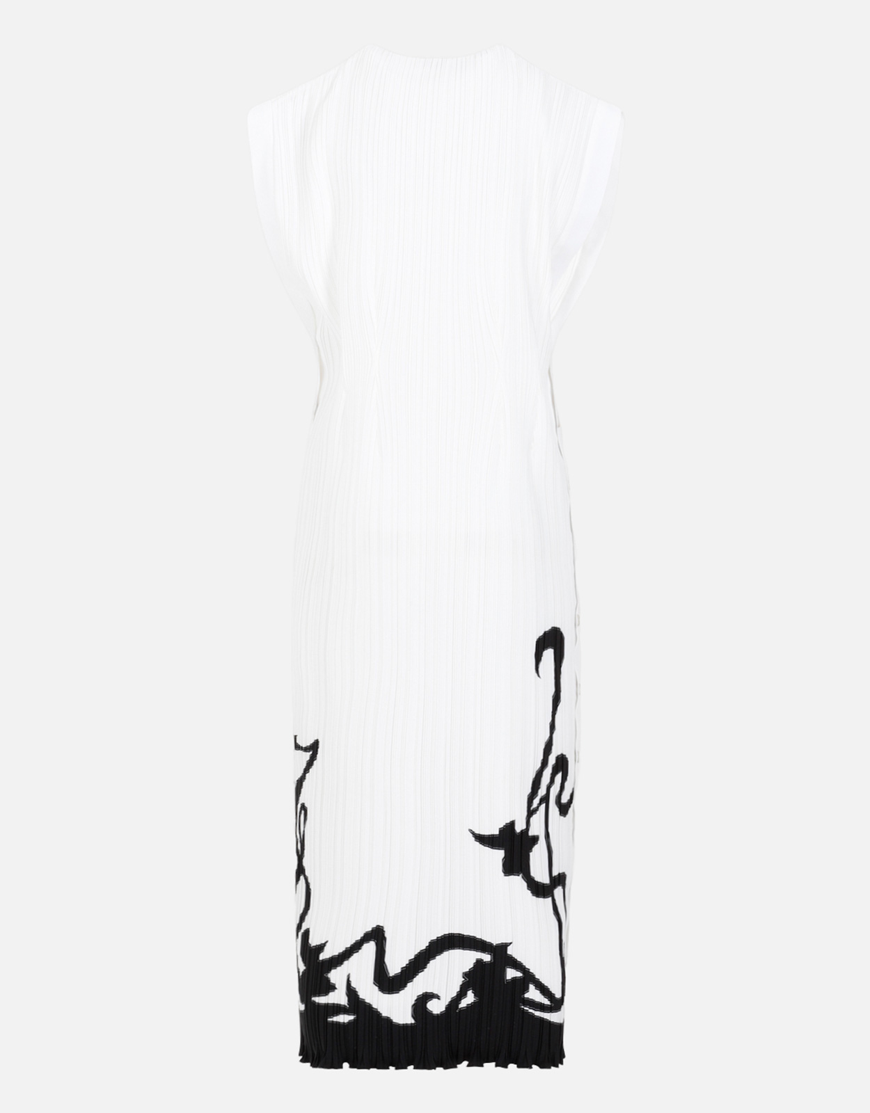 Lanvin ノースリーブプリーツミディドレス (すべての新品) IFCHIC.COM