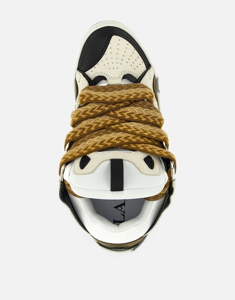 Lanvin メンズ カーブレザー スニーカー () IFCHIC.COM