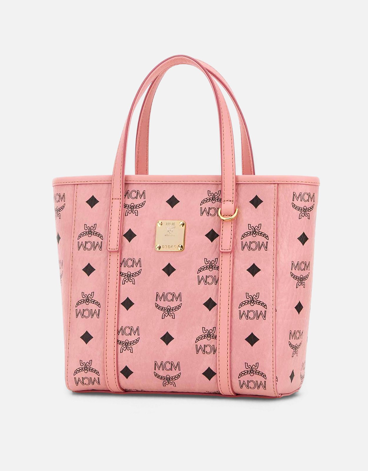 MCM Visetos Canvas Mini Top-Zip Handbag () IFCHIC.COM