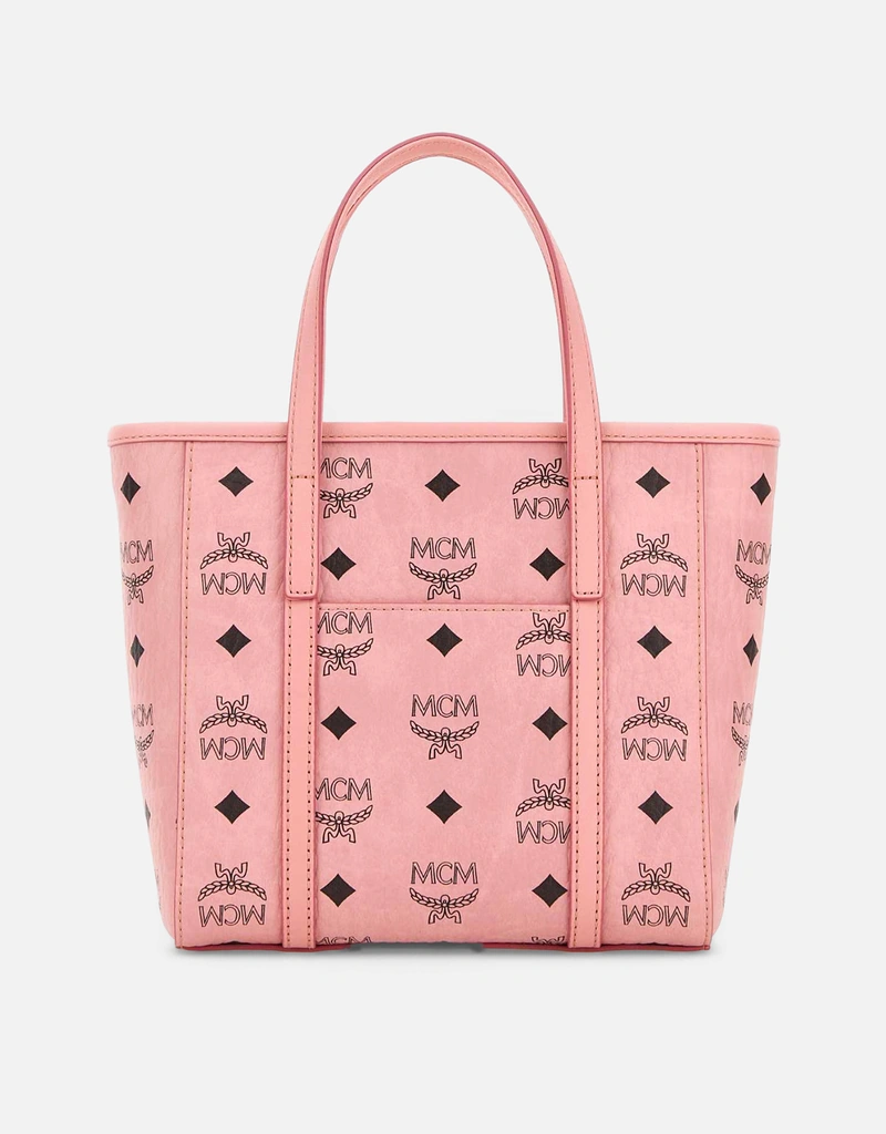 MCM Visetos Canvas Mini Top-Zip Handbag () IFCHIC.COM