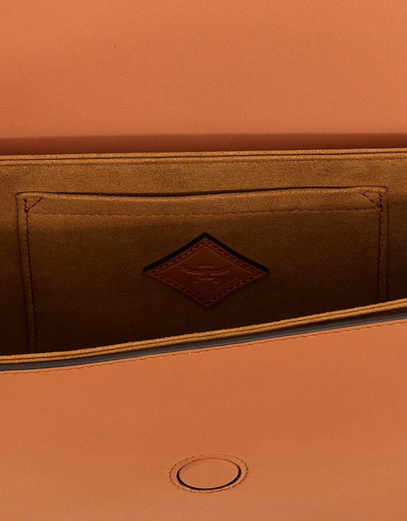 MCM ヒンメル 小型 カーフレザー レザーショルダーストラップ クロス