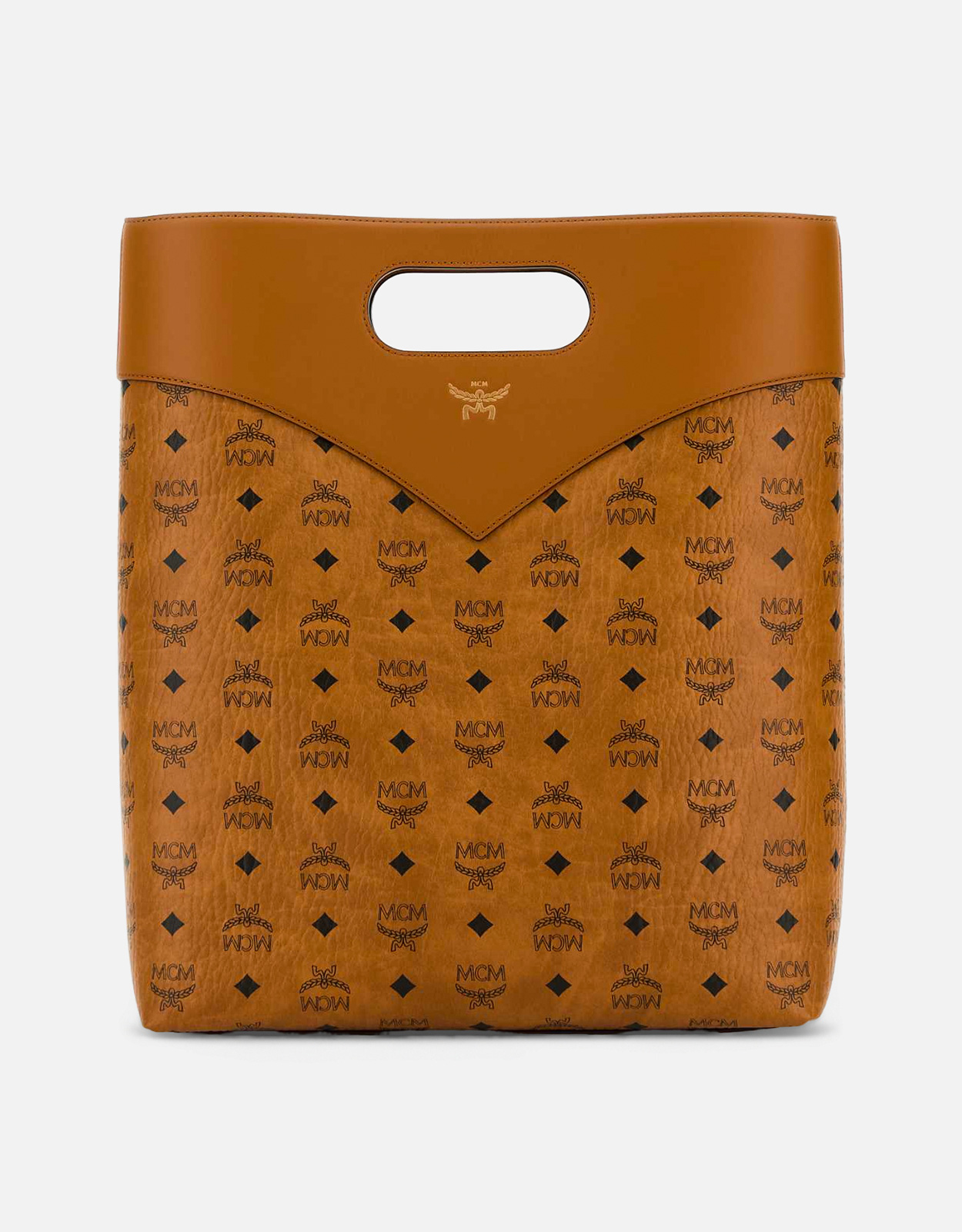 MCM メンズプリンテッドキャンバスショッピングバッグ () IFCHIC.COM