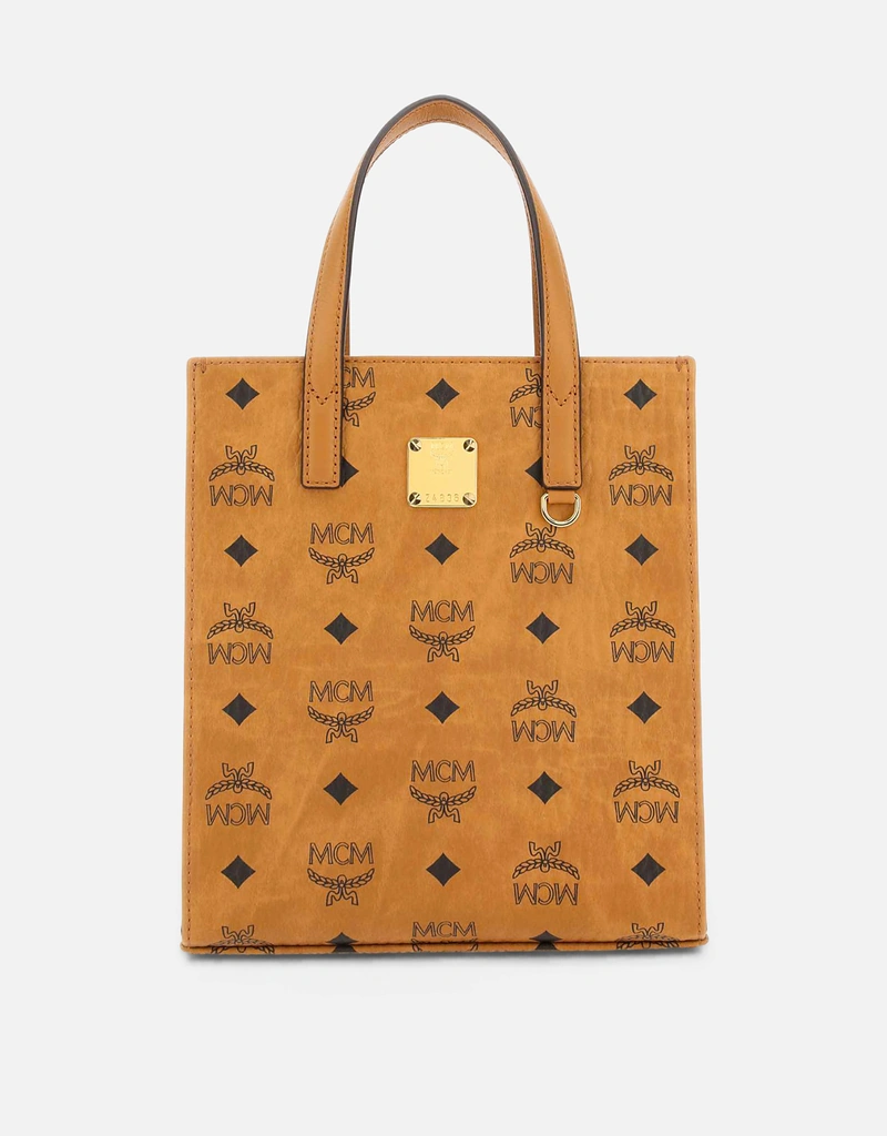 MCM ユニセックスプリントキャンバスショッピングバッグ () IFCHIC.COM