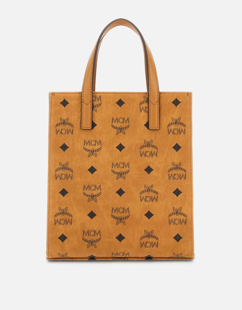 MCM ユニセックスプリントキャンバスショッピングバッグ () IFCHIC.COM