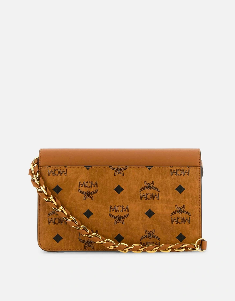 MCM ダイヤモンド Visetos レザーミックス ショルダーバッグ () IFCHIC.COM