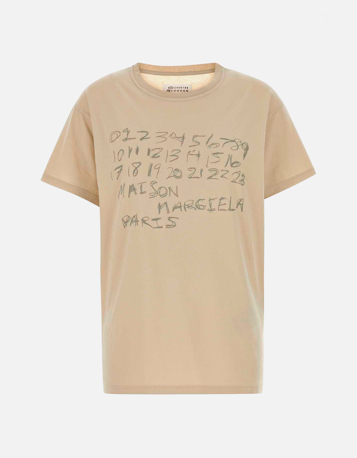 Maison Margiela コットンオーバーサイズロゴプリントTシャツ (すべて