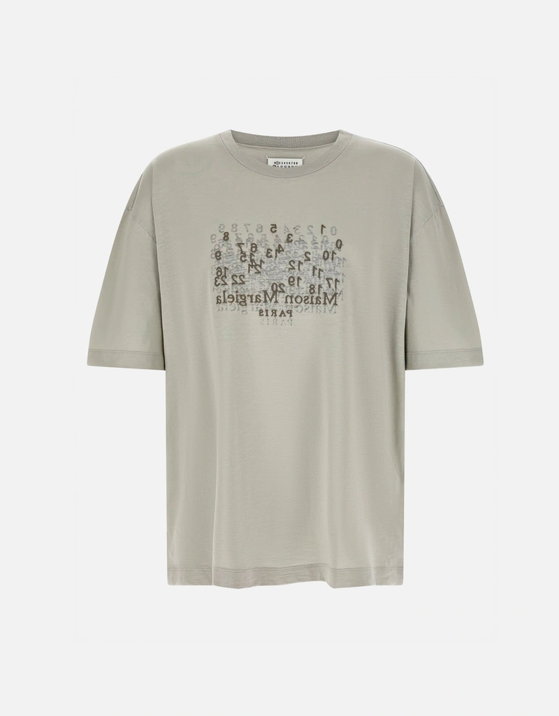 Maison Margiela メンズコットンナンバリングTシャツ (すべての新品